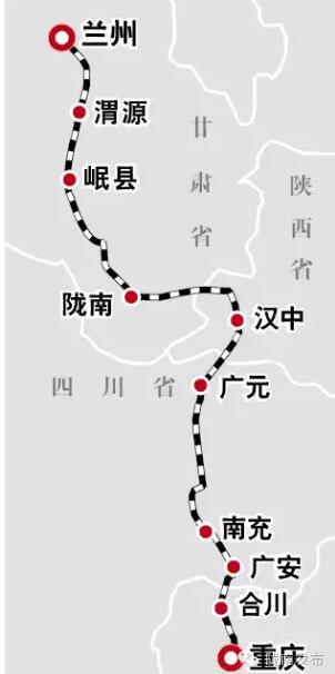 最新！蘭渝鐵路路基工程完成，廣元至重慶北段項目招標